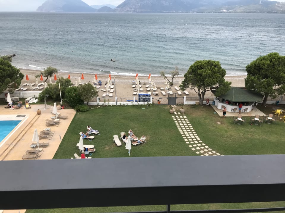 Ausblick Airotel Achaia Beach Hotel