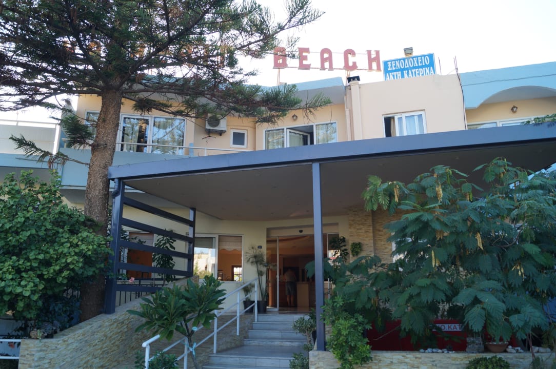 Eingang Hotel Kathrin Beach