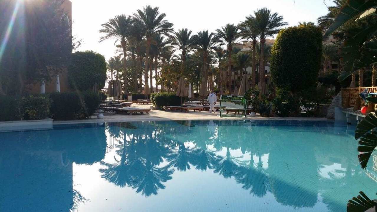 Spiegelung im Pool Makadi Palace