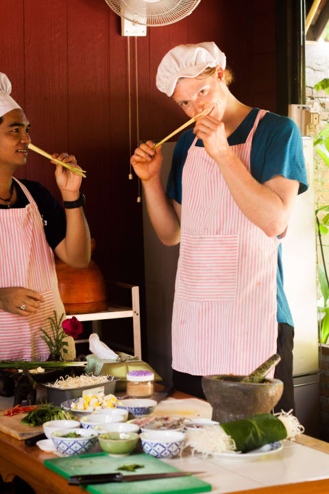 Cooking course  Joy's House, Guesthouse Chiang Mai
