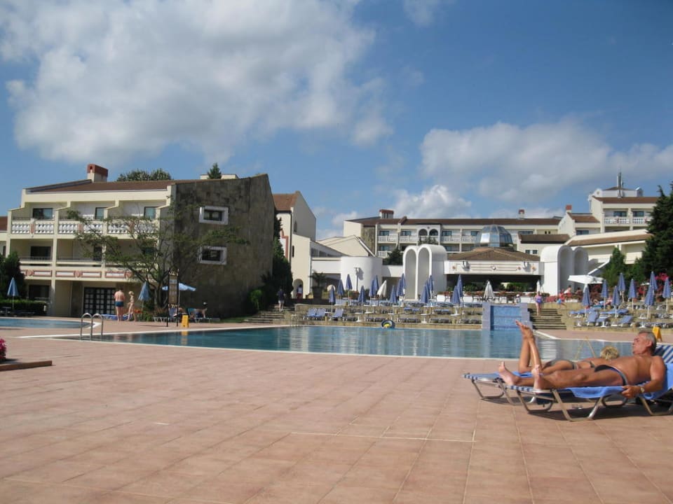 Blick auf die Poolbar  Duni Royal Pelican Resort