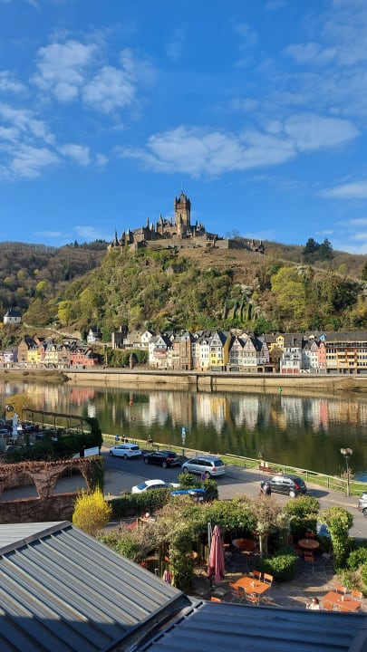 Ausblick Moselstern Hotel Brixiade & Triton