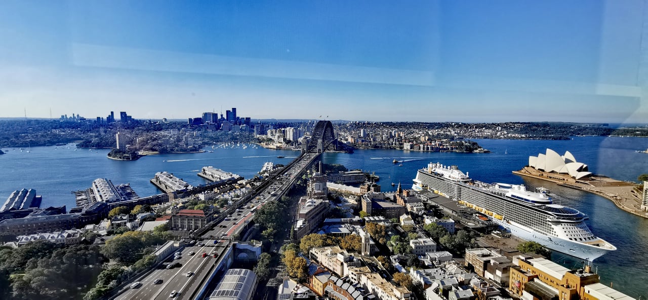 Ausblick Hotel Shangri-La Sydney