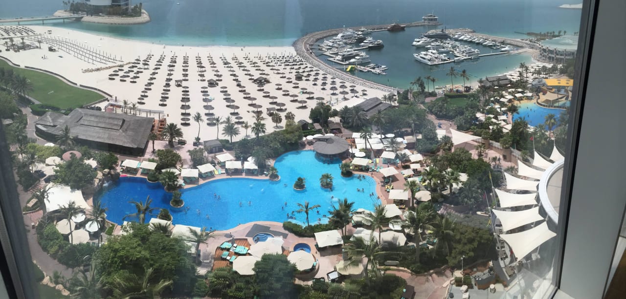 Toller Ausblick Jumeirah Beach Hotel