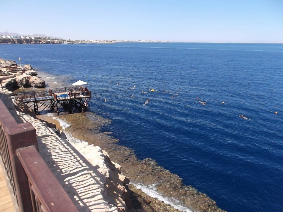 Badesteg zum Riff The Grand Hotel Sharm El Sheikh