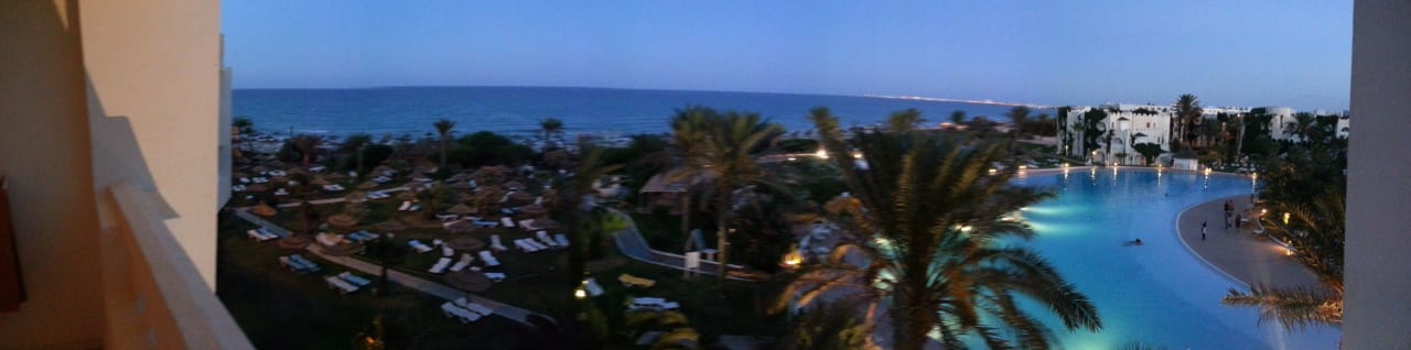 Vom Balkon El Mehdi Beach Resort