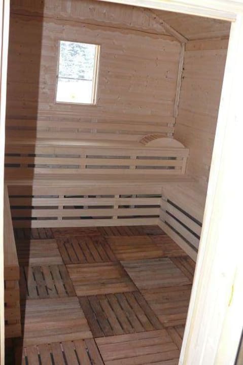 Finnische Aussensauna Hotel Bayernstern