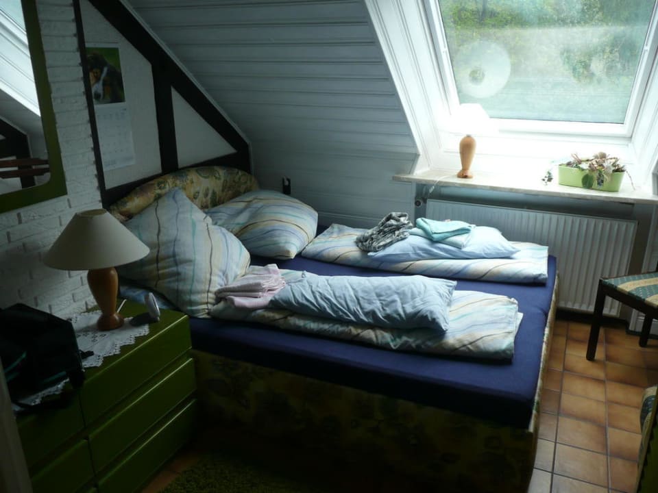 Schlafzimmer Ferienwohnung Genz