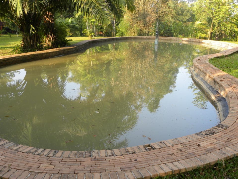 Teich im Garten Hotel Nagahill Resort