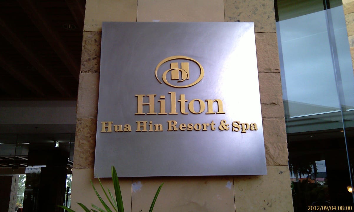 Eingangsbereich Hilton Hua Hin Resort & Spa
