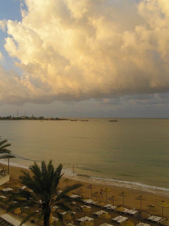 Вид с балкона Rubi Hotel