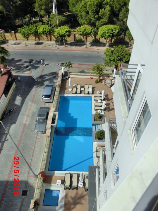 Vom Balkon Hatipoglu Beach Hotel