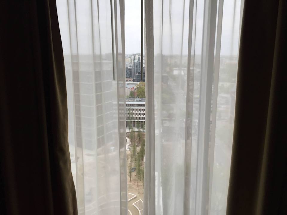 Widok na miasto Hilton Warsaw City