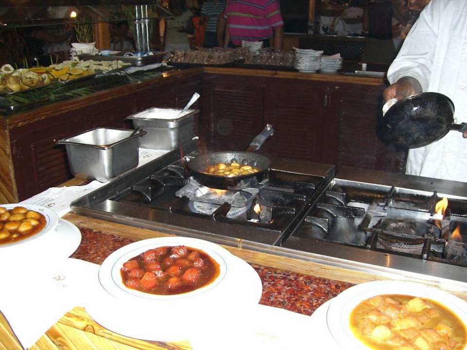 Flambierte Früchte Grand Palladium Select Bávaro Resort & Spa