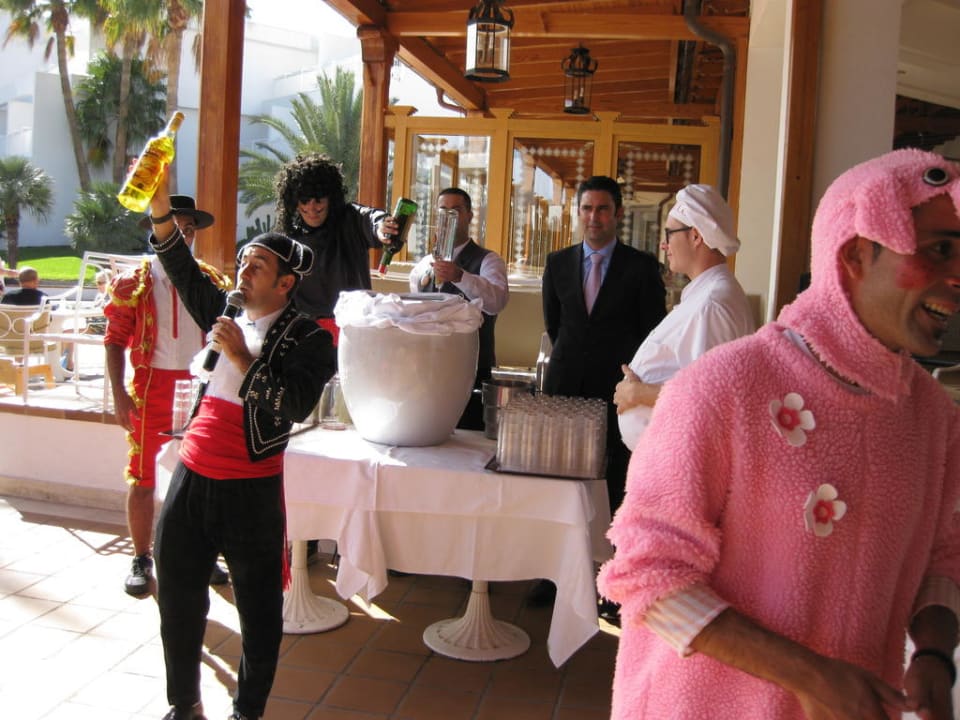 Show-Cooking Paella Hotel Riu Paraiso Lanzarote