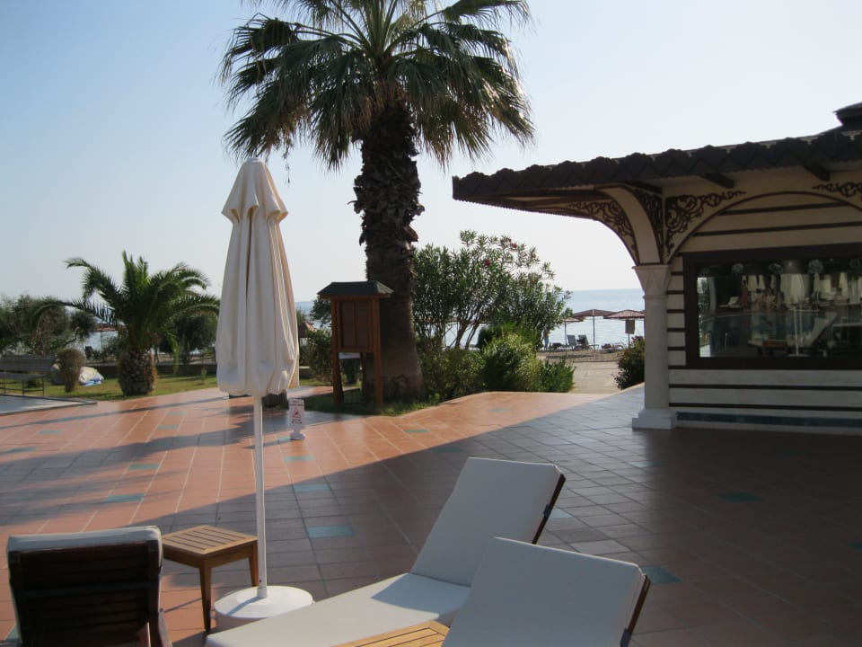 Blick zum Strand Ali Bey Club