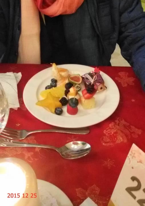 Kolacja świąteczna - deser Lopesan Costa Meloneras, Resort & Spa