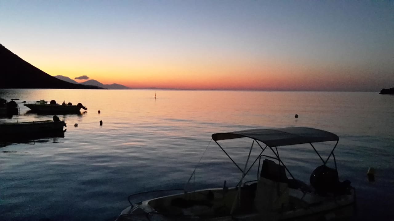 Sonnenaufgang  Hotel Kyma