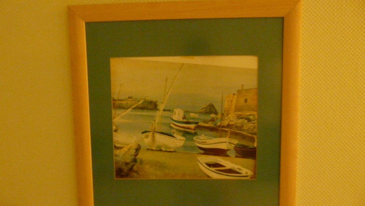 Einzige Deko und selbst die macht nichts her VONRESORT Golden Coast