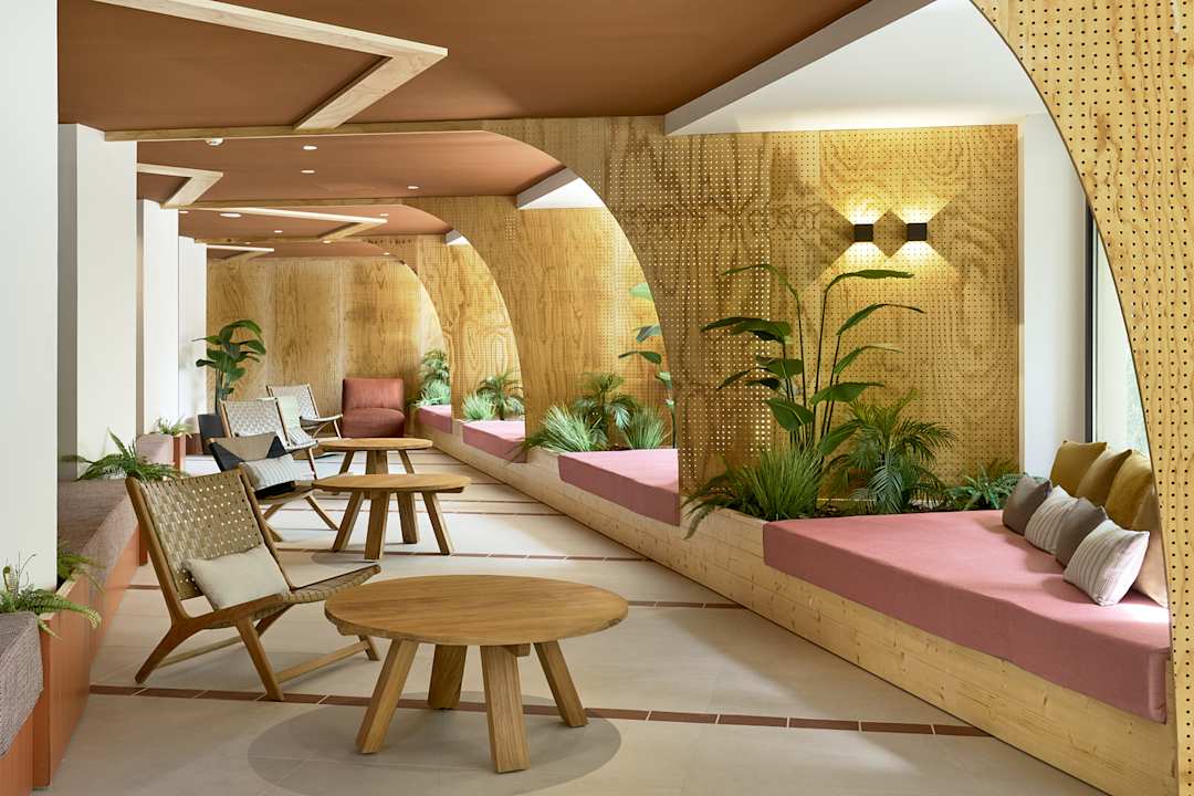 Lobby tent Bahia de Palma