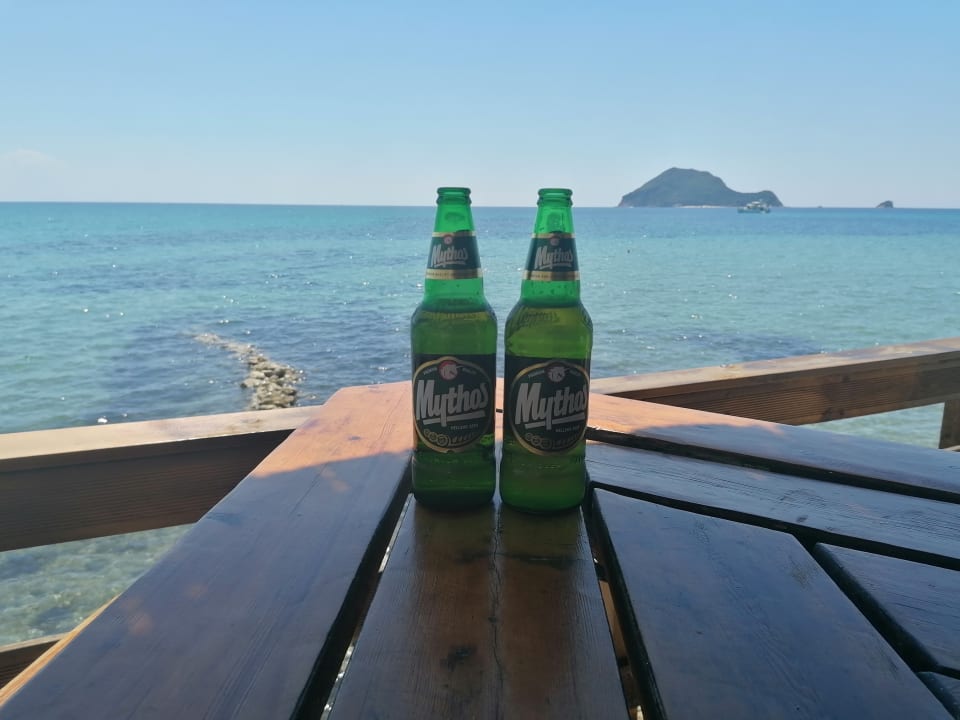 Ausblick Porto Koukla Beach