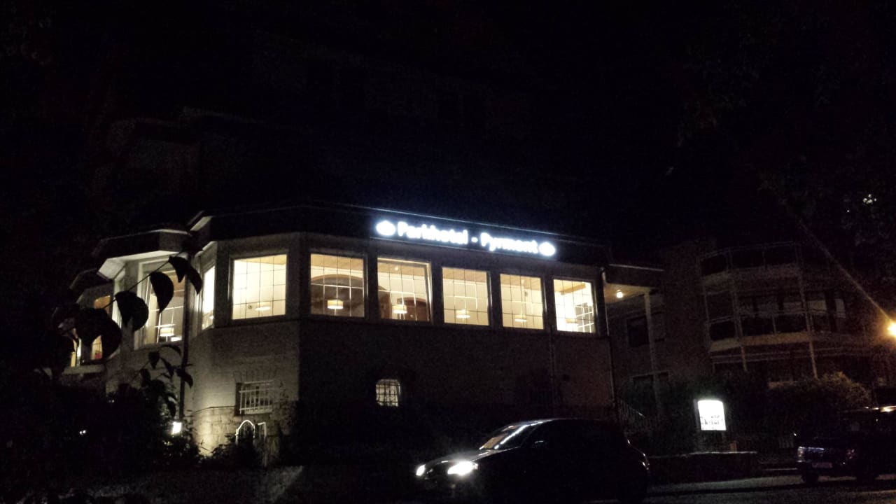 Bei Nacht Parkhotel Pyrmont