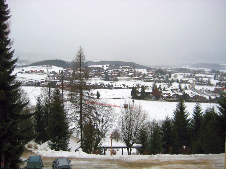 Blick aus dem Zimmer Hotel Tanneck