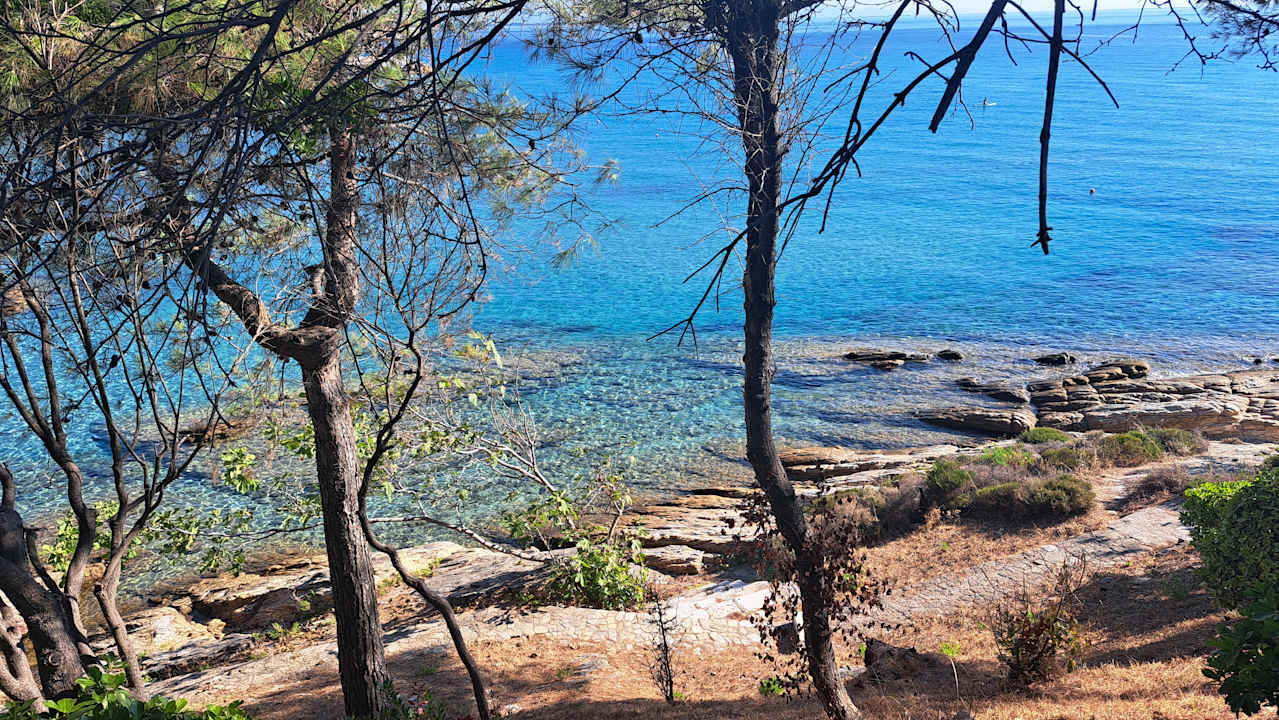 Ausblick Hotel Makryammos Bungalows