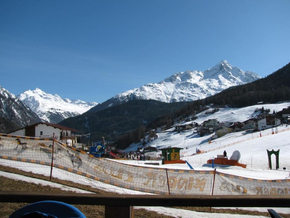 Blick von der Sonnenterrasse Alpengasthof Grüner