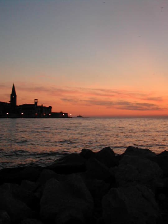 Sonnenuntergang Valamar Parentino Hotel