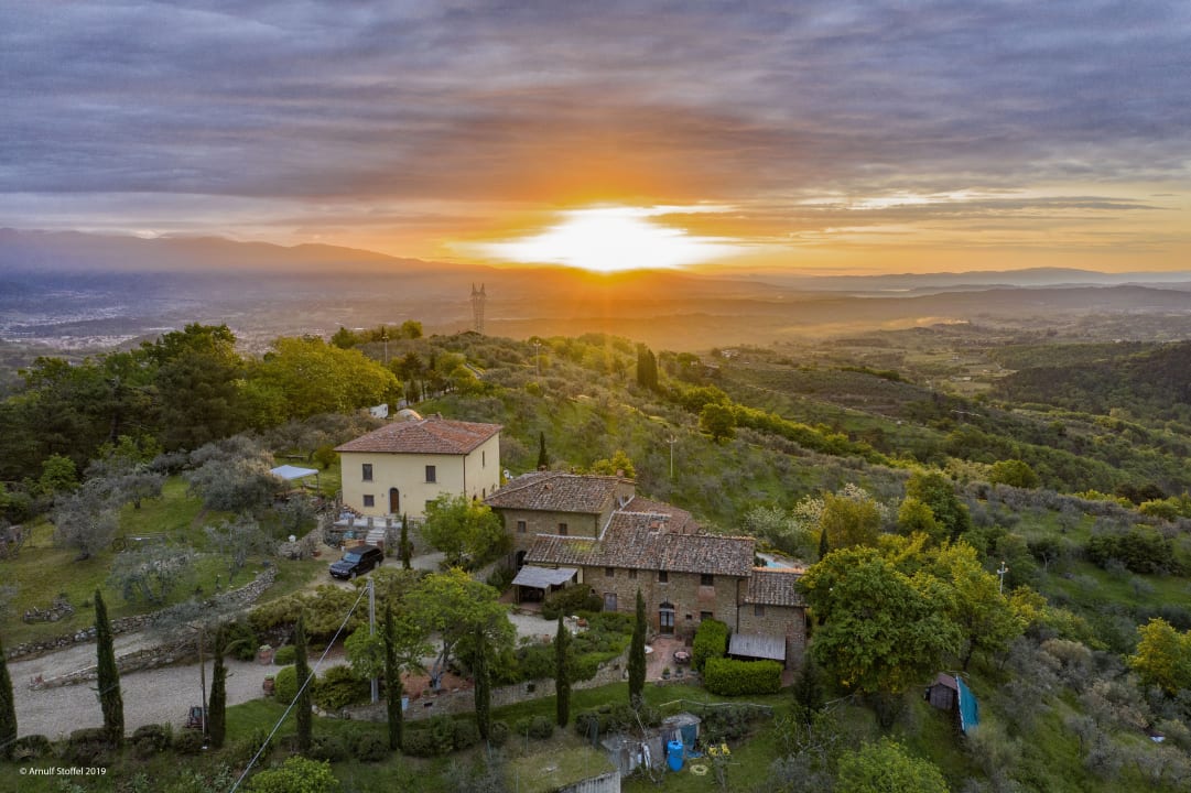 Ausblick Ventena Vecchia antico frantoio