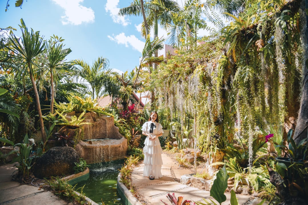 Gartenanlage Thavorn Palm Beach Resort Phuket
