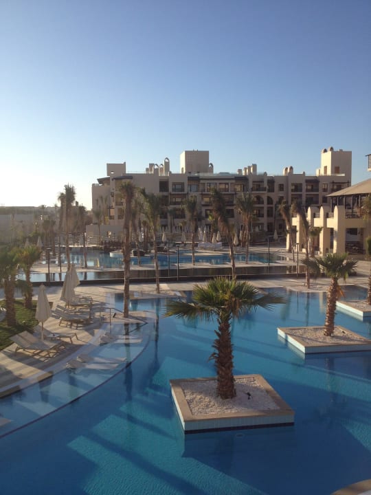 Blick vom Balkon Steigenberger Aqua Magic