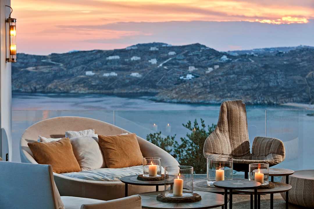 Ausblick Myconian Avaton Resort