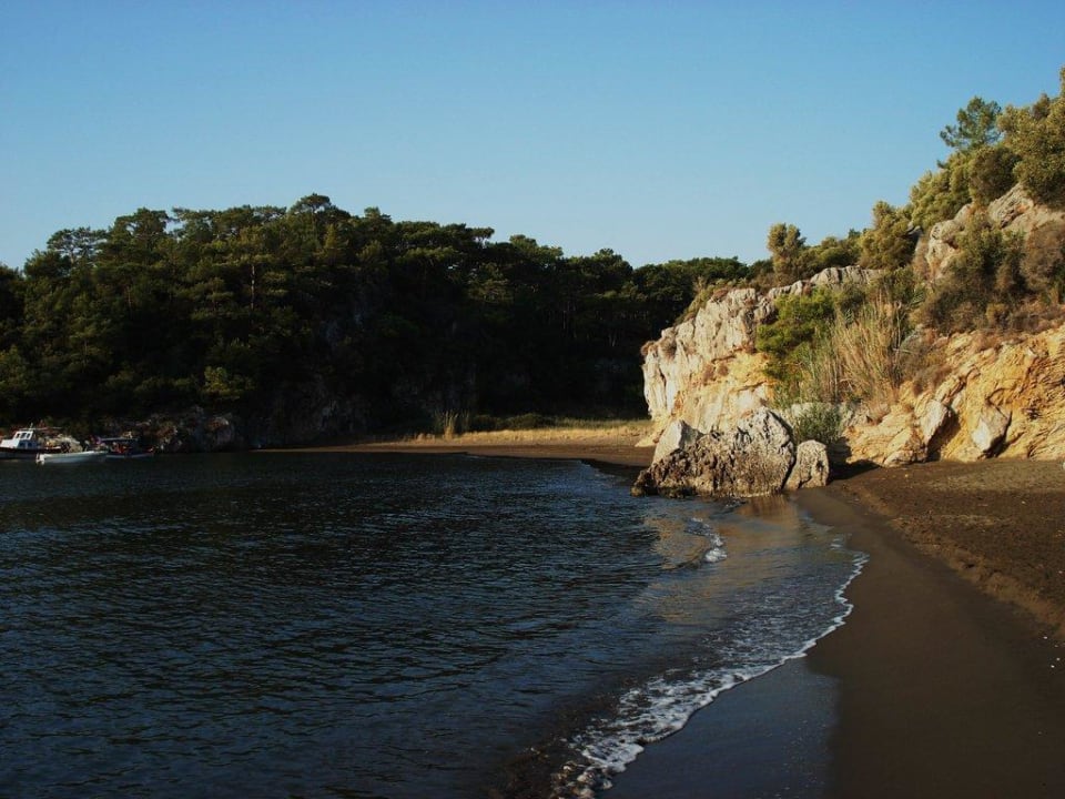 Die Bucht am Ende des Strandes TUI BLUE Sarigerme Park