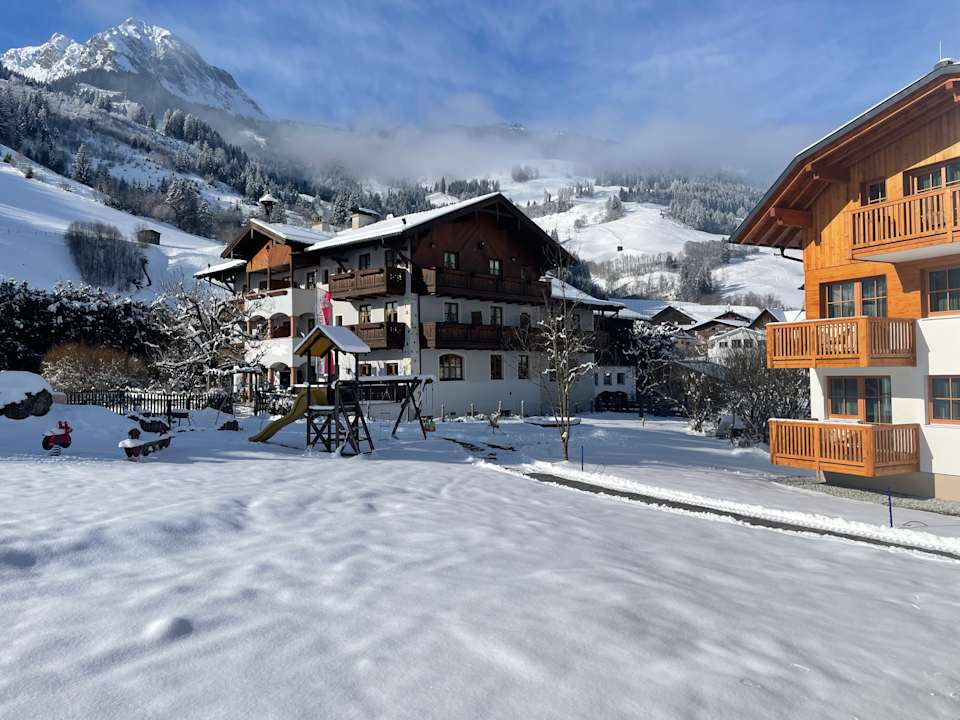 Außenansicht die Unterbergerin in Gastein - Apartment, Ferienwohnung, Zimmer mit Frühstück und GRATIS Thermeneintritt