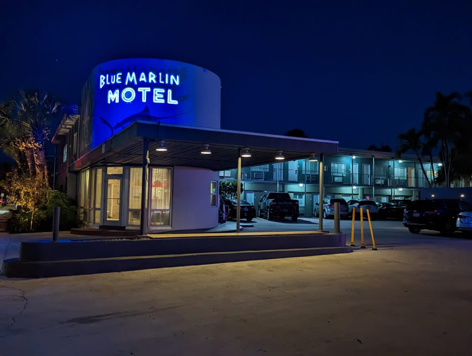 Außenansicht Motel Blue Marlin