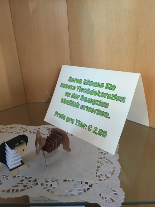 2 Euro für Kindergartengebasteltes! Echt jetzt? Vitalhotel Sonnenhof