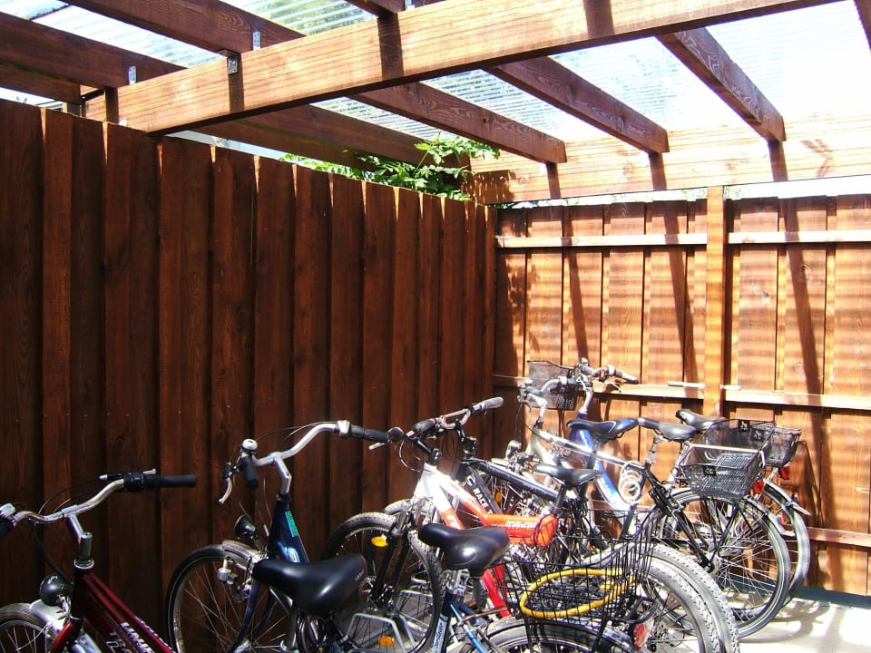 Fahrradschuppen Ferienpension Mittag