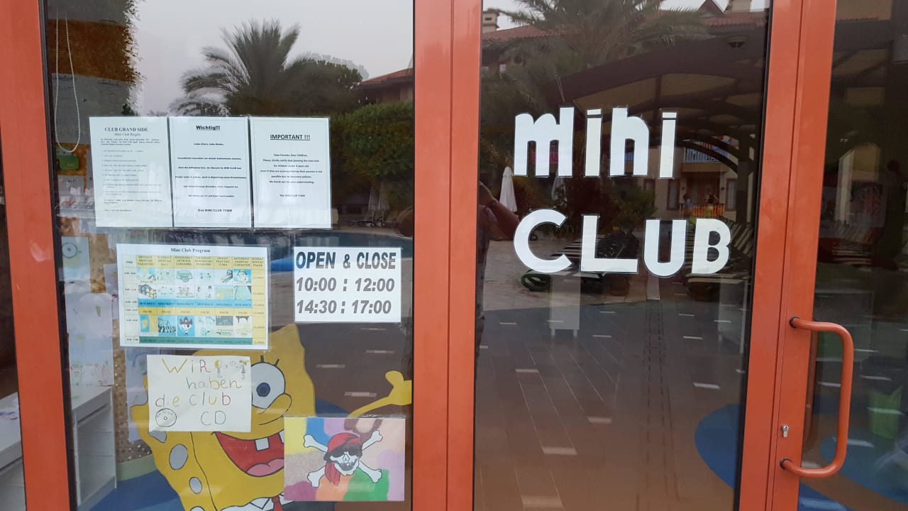 Der Miniclub. Von 4 - 12 Jahren Club Grand Side