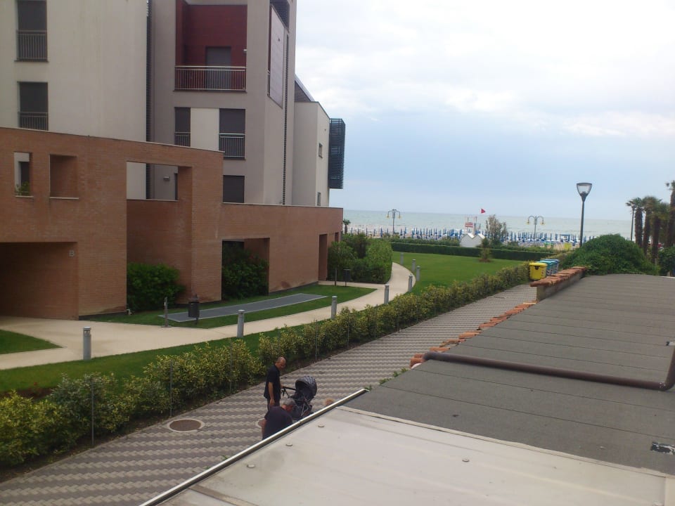 View from the balcony Park Hotel Cellini