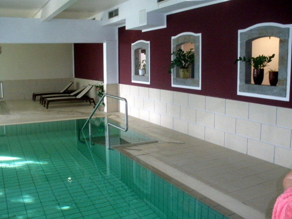 Das Schwimmbecken Hotel AquaQuell Bad Pilzweg