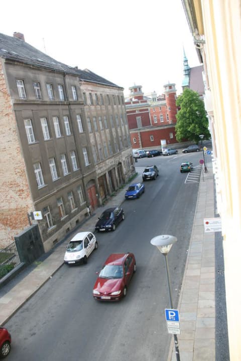 Blick aus dem Zimmerfenster Hotel Alt Görlitz