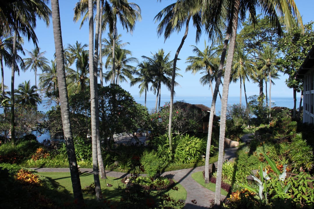 Blick zum Pool/Strand Hotel Sheraton Senggigi Lombok Beach Resort