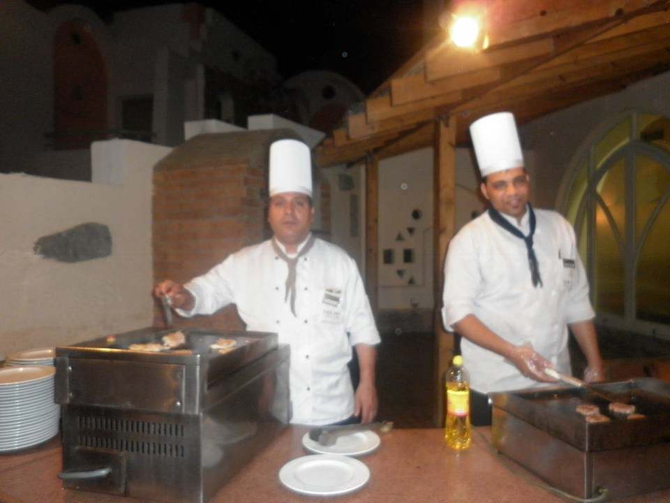 Bei der Arbeit Shams Alam Beach Resort