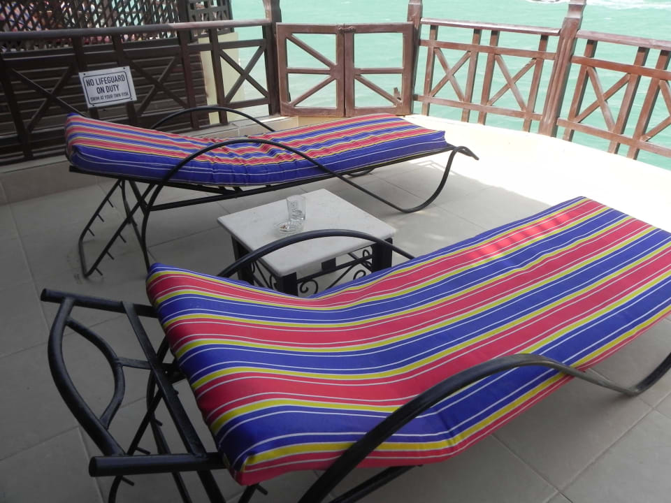 Unsere 2 Liegen Panorama Bungalows Resort El Gouna