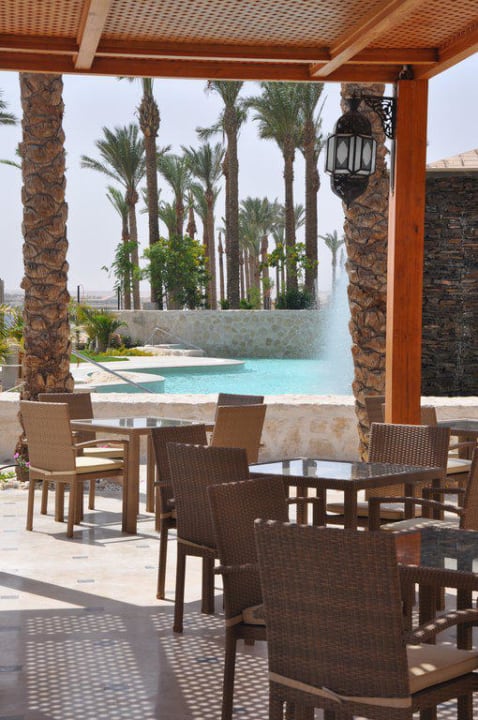 Aussenbereich des Fischrestaurants Makadi Spa - Adults only