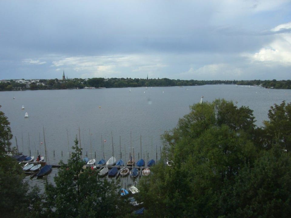 Aussicht aus dem Zimmer Relexa Hotel Bellevue Hamburg