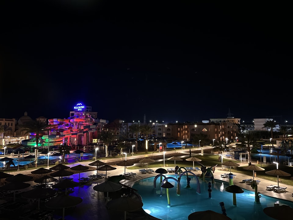 Ausblick Pickalbatros Aqua Blu Resort - Hurghada