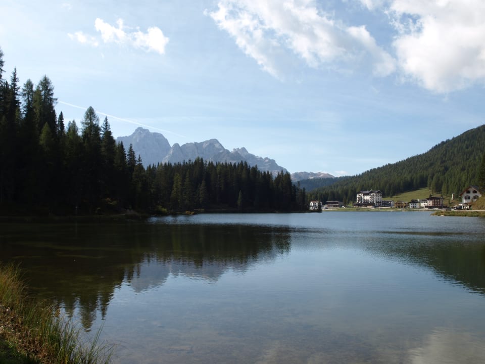 Ausblick Grand Hotel Misurina